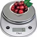 Ozeri Pronto Digital Multifunction Kitchen and Food Scale, All Silver, Compact