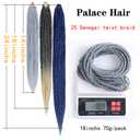 6Packs 14" 18" 24" Senegalese Twist Crochet Hair Braids Small Havana Mambo Twist Crochet Braiding Hair 2S Senegalese Twists Hairstyles For Black Women 30strands/pack 24 colors (18 inches, 33)