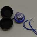 Wrist Trainer Ball Auto-Start Gyroscopic Forearm Exerciser Gyro Ball for Strengthen Arms, Fingers, Bones and Muscles (Blue with LED light)