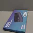 Ergonomic Wireless Keyboard with Cushioned Wrist Rest, Wave Keys, Phone Holder, Comfortable Natural Typing, 2.4GHz Full Size Cordless USB Computer Keyboard for Windows, Mac OS, Laptop, PC (White)