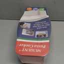 MUXIUNT Microwave Pasta Spaghetti Cooker Pot with Strainer Lid,Pasta Cooker in Microwave with Water Level and Spaghetti Portion Measuring Device,Dormitory Office Apartment Kitchen Essentials (Grey)