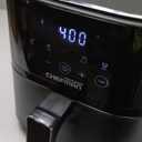 Chefman Air Fryer  4 QT Compact Airfryer for Quick & Easy Meals in Minutes, Features Hi-Fry Technology for Extra Crisp, Touchscreen Controls with 4 Presets, Nonstick & Dishwasher Safe Basket - Black