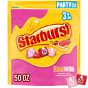 STARBURST FaverREDs Fruit Chews Chewy Candy, Party Size, 50 oz Bag (EXP 08/31/27)