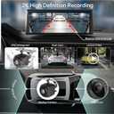 8.1" Portable Wireless Carplay Car Stereo, Apple CarPlay & Android Auto, 2K Built-in Dash Cam, 1080P Backup Camera, Plug & Play Touchscreen with Offline GPS Navigation, Bluetooth 5.2 for Truck SUV RV