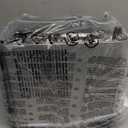 Aeitto Countertop Ice Maker Machine, 26lbs Ice in 24H, 8 Bullet Ice Cubes in 6 Mins, Self-Cleaning Portable Ice Maker with 2 Ice Sizes, Basket & Scoop for Home, Kitchen, Office, Stainless Steel