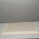 Martha Stewart Mira Modern Heathered Anti-Fatigue Air-Infused Kitchen Mat, Beige, 19.6"x32"