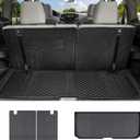 Cargo Mat Compatible with 2016-2025 Honda Pilot Cargo Liner Backrest Liner Seatback Protector for 2024 Honda Pilot Accessories(16-25 Pilot)