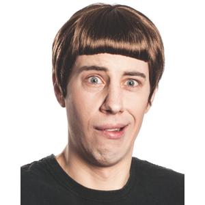 Lloyd Dumb Dumber Brown - Bowl Cut Jim Mens Carrey Movie Christmas Dummer Comedy MaxWigs Wig Care Guide