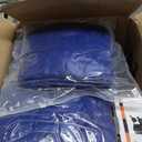 Realspring 6 Pcs Inflatable Bean Bag Chairs for Adults with Electric Air Pump, Blow up Couch Folding Portable Inflatable Couch Lazy Sofa for Outdoor Movie Nights Camping Room (Dark Blue)