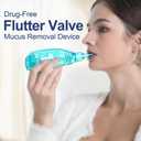 Flutter Valve Device for Lungs, Breathing Exercise Device, Adjustable Resistance Breathing Trainer(Medium)