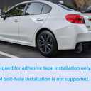 Rear Trunk Spoiler Compatible with 2015-2021 Subaru WRX/WRX STI, R Style Duckbill Fits for 15-21 4 Door Sedan, High Kick Wing Lip (Glossy Black)