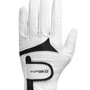 INPAKO Golf Glove for Men Women, Premium Cabretta Leathe,Soft Breathable Mesh Back, Enhanced Non-Slip Palm Grip Support Right Hand
