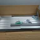 Land Guard Galvanized Raised Garden Bed with Legs, 962432in Raised Garden Beds Outdoor with Drainage Holes, Planter Boxes Outdoor for Backyard, Patio, Balcony, 1200lb Capacity, Silver