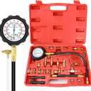BETOOLL 0-140PSI Fuel Injector Injection Pump Pressure Tester Gauge Kit Car Tools (Master)