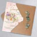 2 x Daughter Birthday Card, Birthday Card Gifts for Daughter, Birthday Gifts Adult for Her