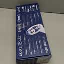 LUXE Bidet NEO 185 - Dual Nozzle, Self-Cleaning, Non-Electric Bidet Attachment for Toilet Seat, Adjustable Water Pressure, Rear & Feminine Wash (Blue)