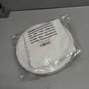 100 Pcs White Paper Plates and Napkins, 50 Pcs Guest White Party Supplies Including Scalloped Plates and Napkins for Independence Day Weddings, Parties