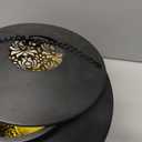 Solar Bird Feeders for Outside Hanging Metal Wild Bird Feeder Solar Lanterns Outdoor Waterproof Garden Decor for Yard Brown