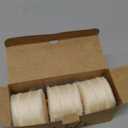 Ribbli Ivory Silk Satin Ribbon 1.5 Inch x 30 Yard Handmade Frayed Chiffon Cream Ribbon for Gift Wrapping Wedding Invitations Bridal Bouquets Home Decor