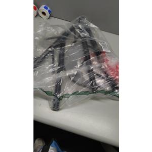 HzTinT Coat Rack with Natural Marble Base, Metal Freestanding Coat Rack with 8 Hooks, 3 Adjustable Size Sturdy Coat Tree for Bags, Coats, and Hats for Entryway, Hallway, Bedroom, Office, Black