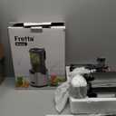 Fretta Cold Press Juicer, Juicer Machines for Vegetable and Fruits, Masticating Juicer with 5.3'' Large Feed Chute Fit Whole Fruits, BPA-Free, Reverse Function, 250W
