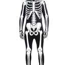 Rubies Men's Skeleton Man Bone Skin Suit Costume for Themed Parties and Halloween