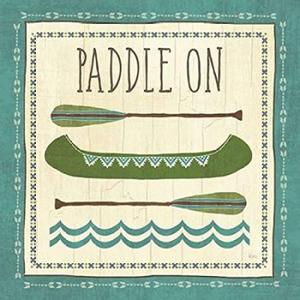 Posterazzi Lake Retreat I Poster Print by Veronique Charron, (12 x 12)