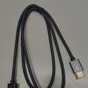 IVANKY 8K HDMI Cable 4ft, High Speed 48Gbps HDMI 2.1 Cable, [10K 8K@60Hz, 4K@120Hz, HDCP 2.3, HDR 10,eARC,HDR], Braided HDMI Cord Compatible for TV/Laptop/Monitor/PS5/Xbox/Projector, 4FT (Grey)