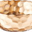 Odessa Gold Glass Bowl, 9.5-Inch