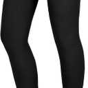Thigh High Compression Stockings for Women Men, 20-30mmHg Footless Graduated Compression Socks with Silicone Band, Medical Support Sock for Varicose Veins, Edema, Post-Surgery, Sports (Small, 1 Pair-Black)