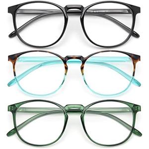 IBOANN Iconic Blue Light Glasses for Woman - Computer Glasses up to 99% Blue Light Blocking - Anti Eyestrain & UV Glare