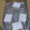 Lazy Susan Organizer for Refrigerator, 13.5'' x 8.5'' Clear Rectangular Turntable Fridge Organizer for Condiments in Refrigerator, Cabinet, Pantry, or Kitchen Countertop (2 Pack)