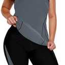 LALAGEN Womens Plus Size Swimsuits 2025 Modest Rash Guard Capris Tankini Bathing Suits Two Piece Bathing Suit Swimwear 4XL