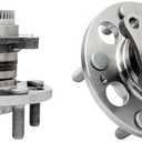 FKG 512492 Rear Wheel Bearing Wheel Hub Assembly fit for 2013-2016 Hyundai Elantra, 2012-2017 Hyundai Veloster, 2014-2018 Kia Forte, Set of 2