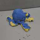 Interactive Dog Toys Octopus,Durable Automatic Jumping Dog Toy to Keep Them Busy,Squeaky Moving Tug of War Doggie Toy,USB Rechargeable,Not for Aggressive Chewers (Blue)