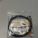 2 Pack Aux Cable, 3.3ft TRS Auxiliary Cables 90 Degree Right 3.5mm Nylon Braided 1/8 AUX Cord for Car Compatible with Stereos, Speaker, iPod iPad Smartphone, Headphones Sony,Echo Dot,Beats- Grey