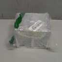 BENECREAT 2 Pcs Clear Boxes with Hinged Lid, 4x4x2.4 Inch Acrylic Storage Boxes Square Dust Organizer Boxes for Gifts, Jewelry, Party Favors, Handicrafts