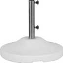 US Weight Fillable 120lb Capacity Commercial Free Standing Umbrella Base Heavy Duty, Umbrella Base with Wheels, Fillable Patio Umbrella Base Outdoor Stand, Made in The USA