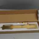 Valet Rod for Closet Pull Out, Rod for Bedroom Laundry Room Bathroom, Brushed Gold (1 Pack)