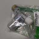 Washing machine water filter, capable of filtering out impurities of 40 microns in water, protecting household appliances. Suitable for water heaters and showers, (silver)