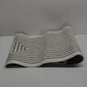 Ivory and eden Bouclay runner rug Corin Gray/Cream 2 x 7 Ft