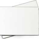 Juvale Locker Mirror Magnetic - 4 x 6 in, Silver Acrylic, Rectangular, Set of 2 - Magnetic Mirror for Locker Accessories & Office Use - Shatterproof & Rounded Corners for School & Office