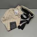 Baby Sling Carrier for Toddler, Houndstooth Baby Carrier Sling, Premium Cotton Linen Adjustable in Both Front and Back Shoulder Strap, Portable and Lightweight Toddler Carrier