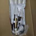 Modern Chandelier, 12-Light Sputnik Ceiling Light Fixture, Mid Century Height Adjustable Sputnik Chandeliers for Dining Room, Kitchen Island, Living Room, Bedroom - Black and Gold