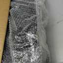 Stainless Steel Litter Box with Lid Large Enclosed High Sided Covered Metal Steel Cat Litter Box with Steps Scoop, Easy Cleaning, Odor Control, Front Entry Top Exit (Dark Grey)