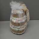 The Honest Company Diaper Cake | Clean Conscious Diapers, Baby Personal Care, Plant-Based Wipes | Barnyard Babies | Regular, Size 1 (8-14 lbs), 35 Count