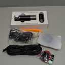 4K+4K+1080p 3 Channel Dash Cam, WiFi6 Dash Camera for Cars with Built-in GPS, G-Sensor, 170Wide Angle, 24H Parking Mode, Support 512GB Max D018, SD Card Not Included