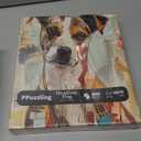 Vintage Dog Puzzles for Adults 1000 Pieces, Retro Newspaper Puppy Jigsaw Puzzles, Funny Pet Dog Animal Puzzle as Home Decor