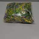 10.9 Yards Mardi Gras Chainette Fringe Trim Purple Green Gold Polyester Decorative Trim Mardi Gras Fringe Tassels Decoration for DIY Costumes Parade Floats Home Halloween Birthday Party Decor