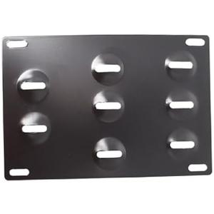 Tow Hook License Plate Bracket Replacement for GLK GLC GLA 2010-2020 C E Class Without Trailer Holes